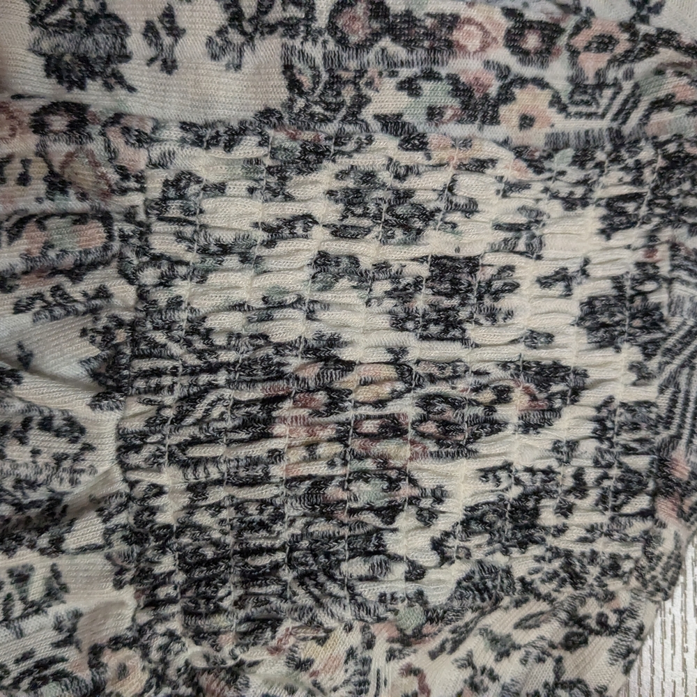 Maurices XL Black and White Open Cardigan EUC - Picture 6 of 8